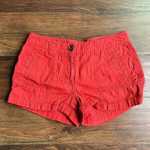Forever 21 Red Shorts | Red Shorts | Forever 21 | Cotton Shorts